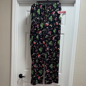 Gremlins PJ lounge pants stretch drawl string pockets Size XXL NWT Pjammy